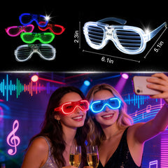 50 Pairs of LED-lit Glasses